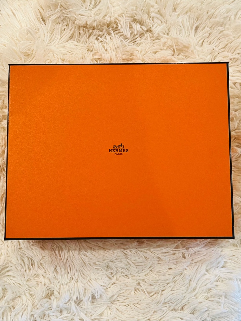 Hermes Orange Medium Gift Box